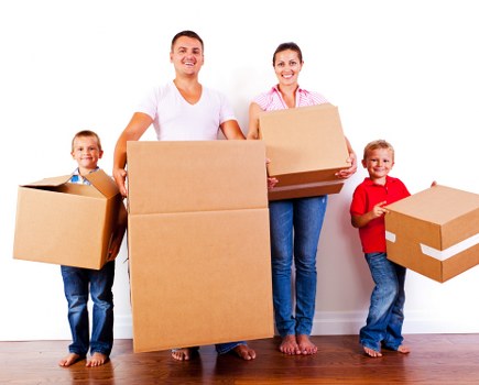 Moving van for local home moves in St Jamess