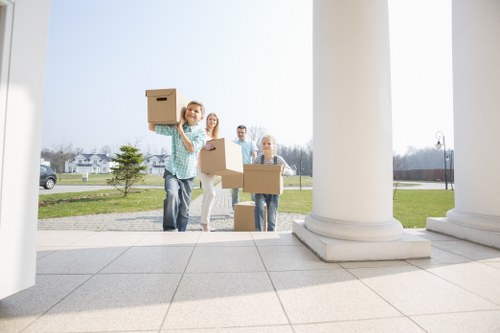 Local van service handling commercial deliveries in St Jamess