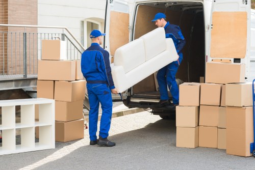Apartment moving support in St Jamess with stairs and tight access