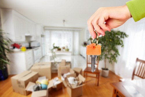 Residential furniture removal and loading in St Jamess