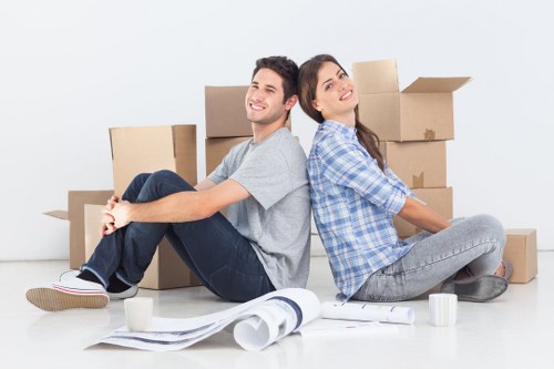 Careful handling of household furniture during a local house move