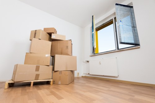 Small removal van used for residential and business moves