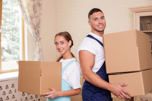 Commercial removals service for offices in St Jamess